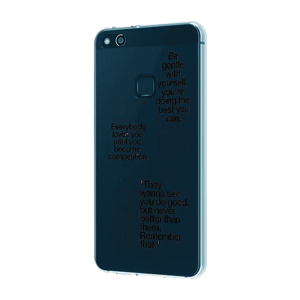 Motivational Quotes - Clear Printed Silicone Case For OnePlus Infographic