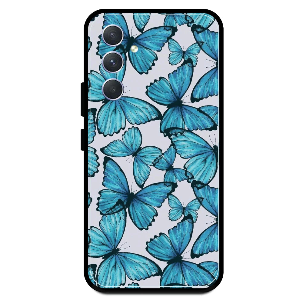 Butterflies - Armor Case For Samsung Models Samsung A54 5G