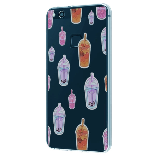 Boba Tea - Clear Printed Case For Realme Models