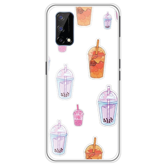 Boba Tea - Clear Printed Case For Realme Models