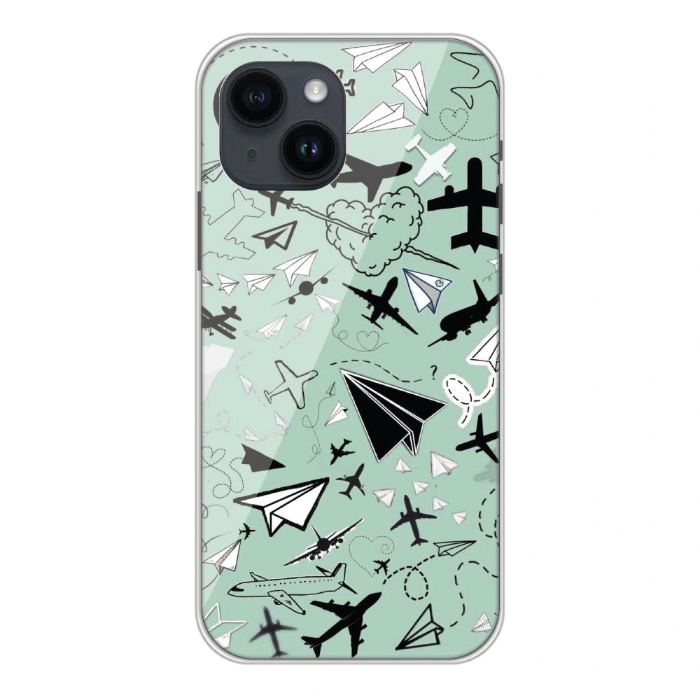 Planes - Silicone Case For Apple iPhone ModelsCase For Apple iPhone Models Apple iPhone 14