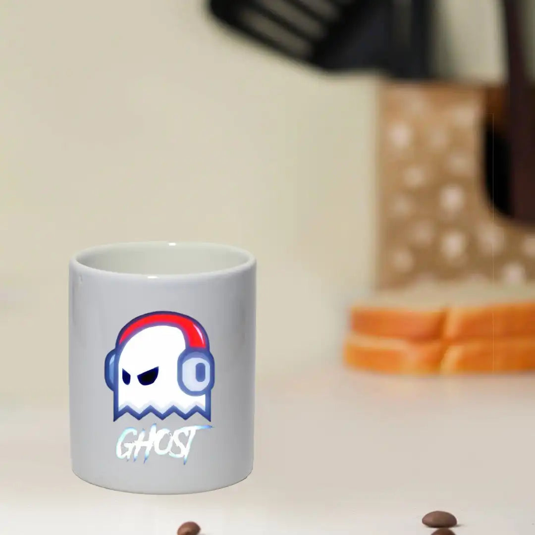 Ghost Gamer - Mug Infographic