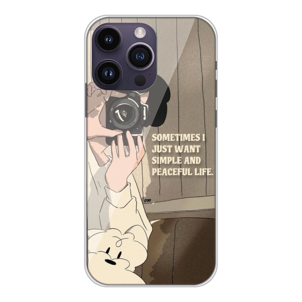 Photographer - Printed Silicone Case For Apple iPhone 14 Pro