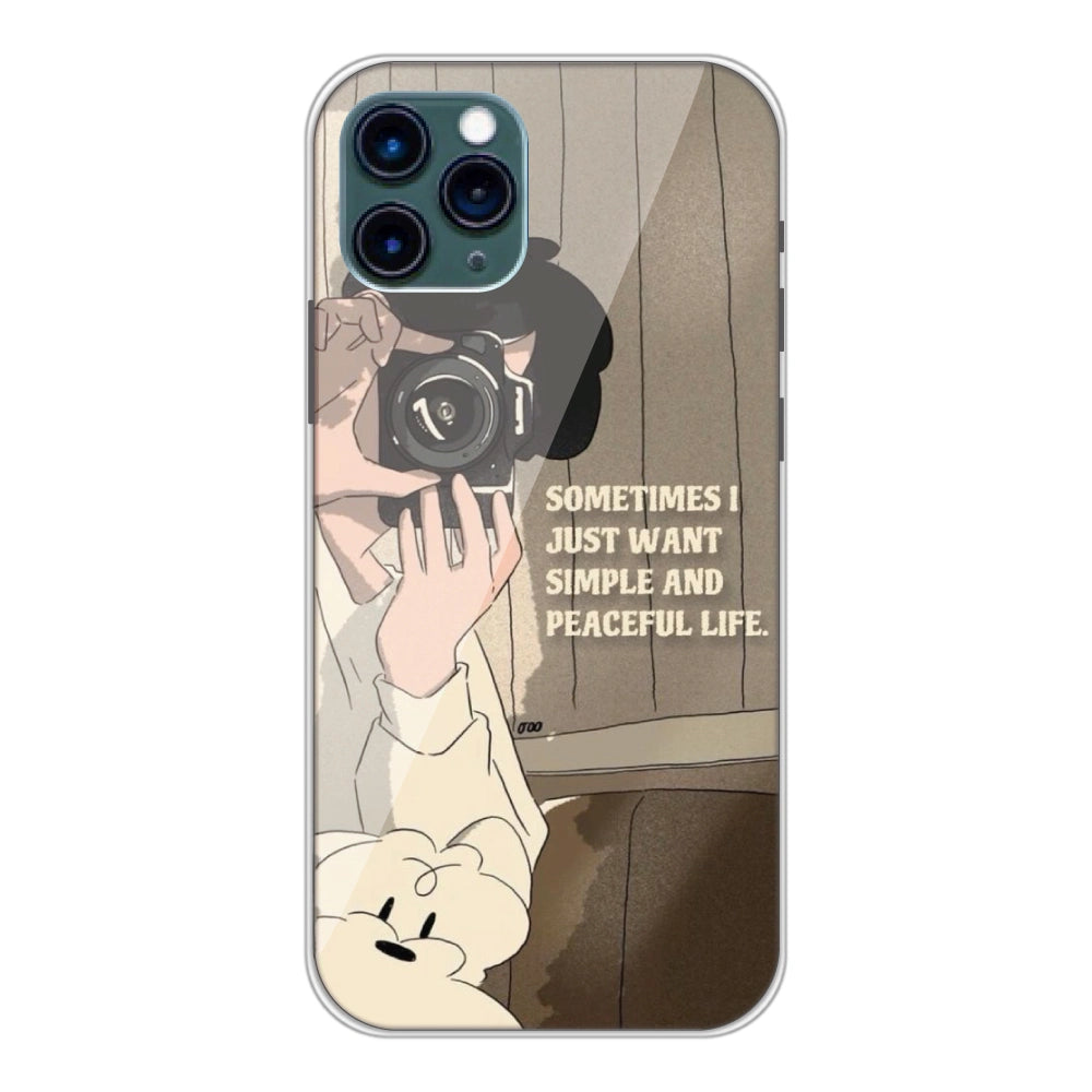 Photographer - Printed Silicone Case For Apple iPhone Models