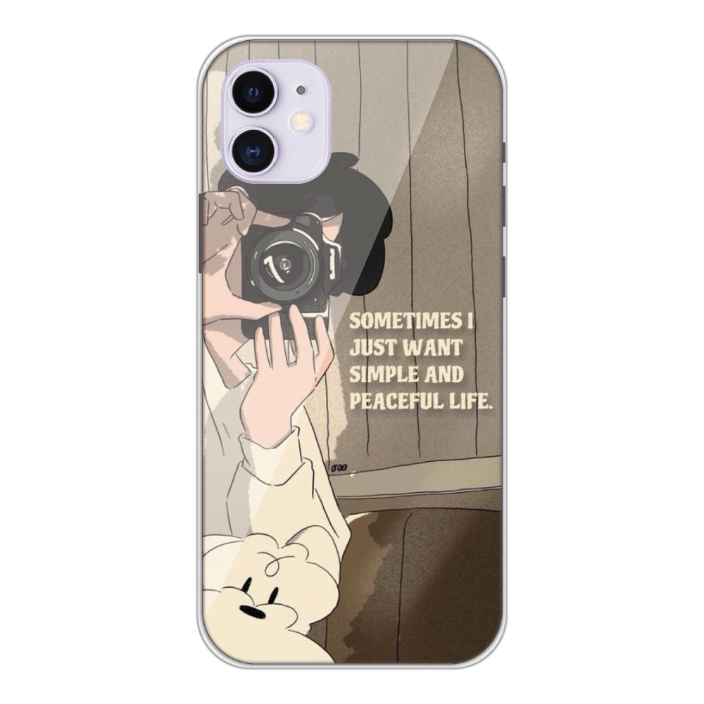 Photographer - Printed Silicone Case For Apple iPhone 11