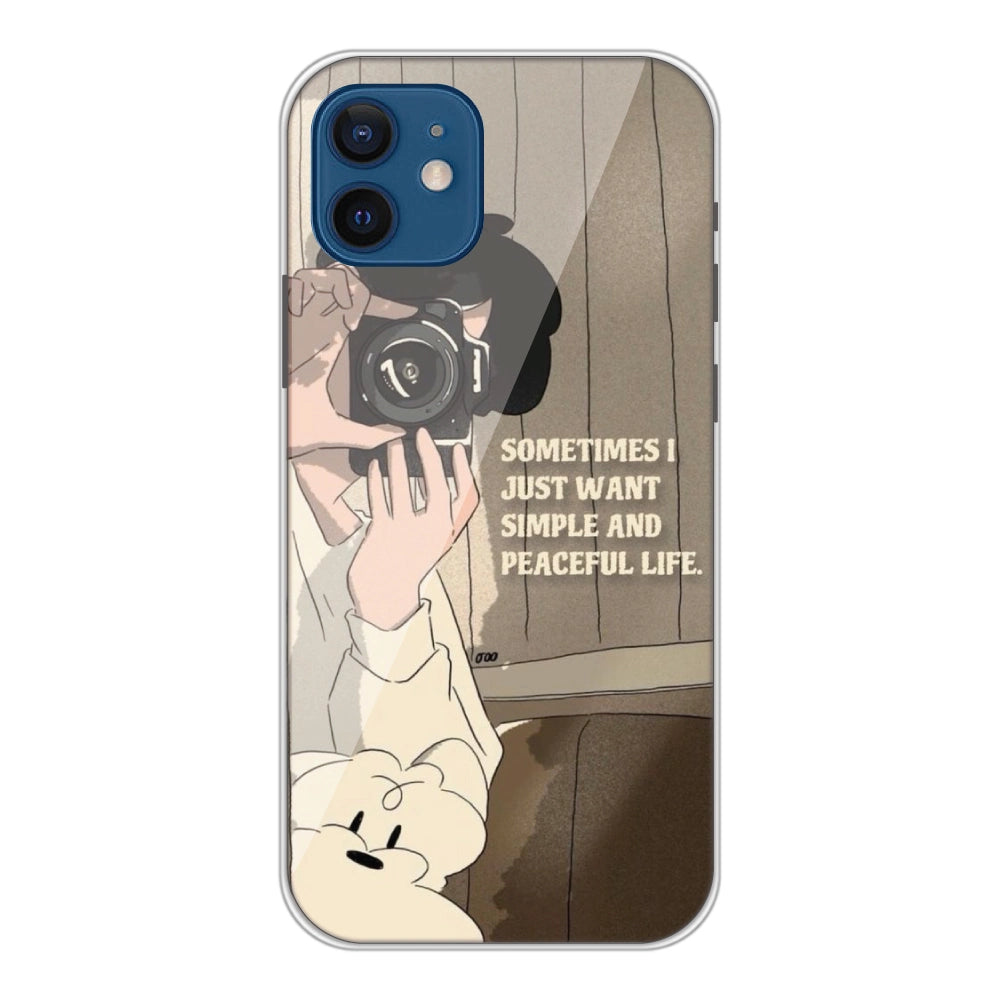 Photographer - Printed Silicone Case For Apple iPhone 12 Mini