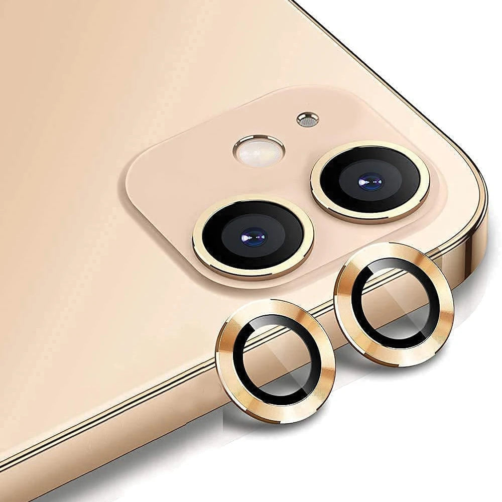 Metallic Camera Lens Protector- Gold iPhone 12 mini