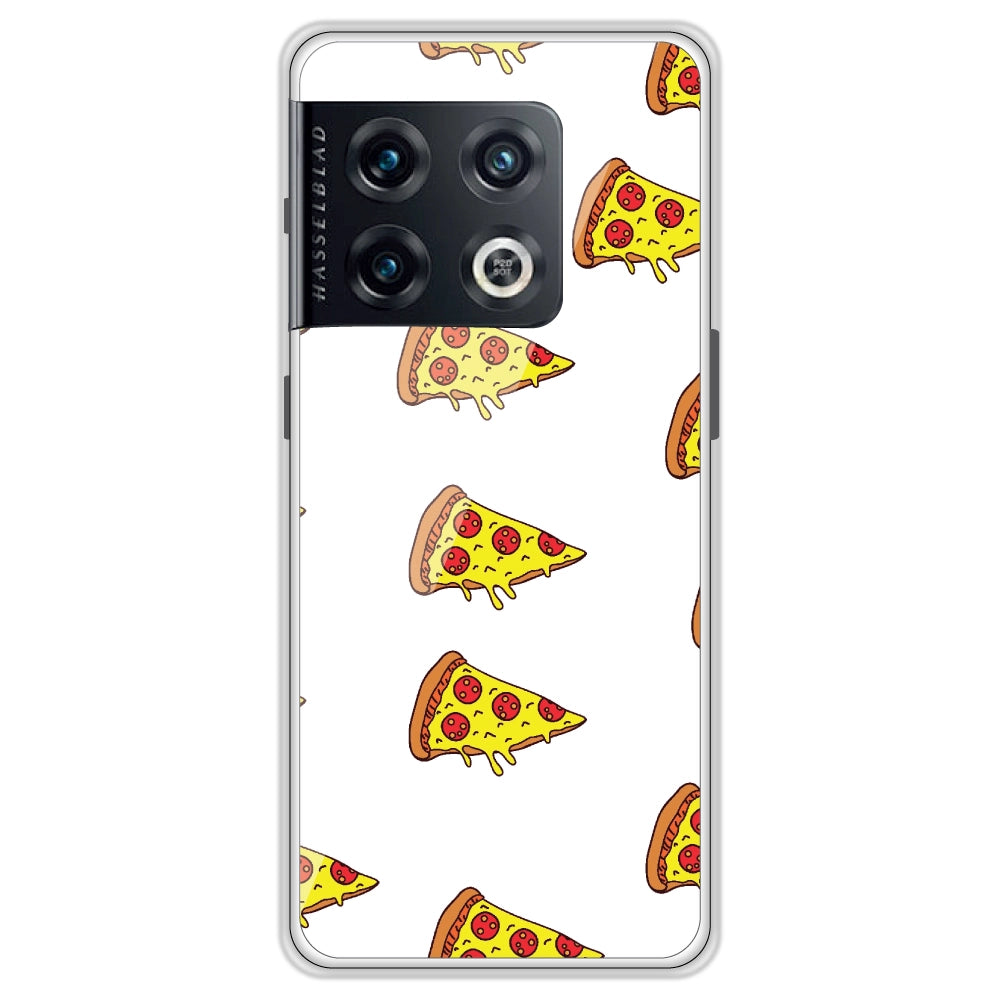 Pizza - Clear Printed Case For OnePlus Models