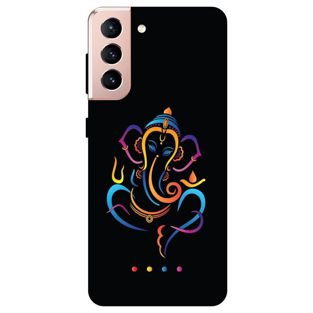 Lord Ganpati - Glass Case For Samsung Models