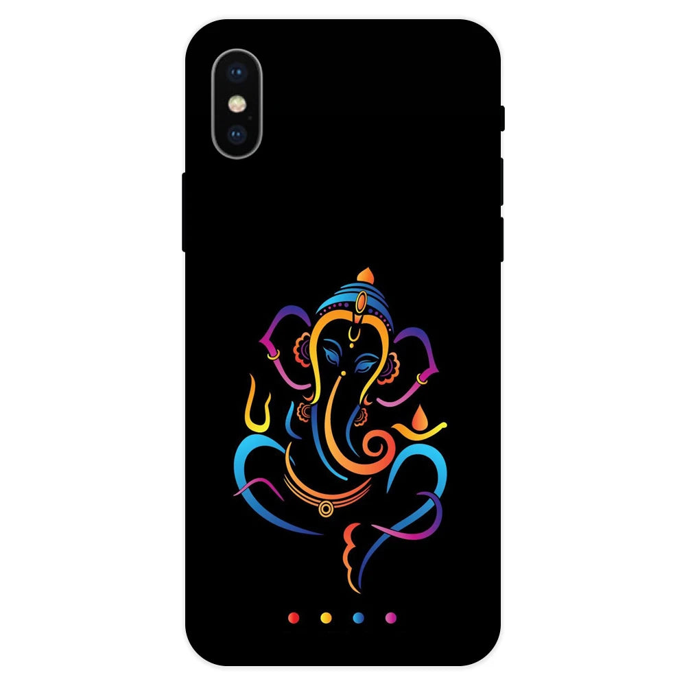 Lord Ganapati Hard Case Iphone X