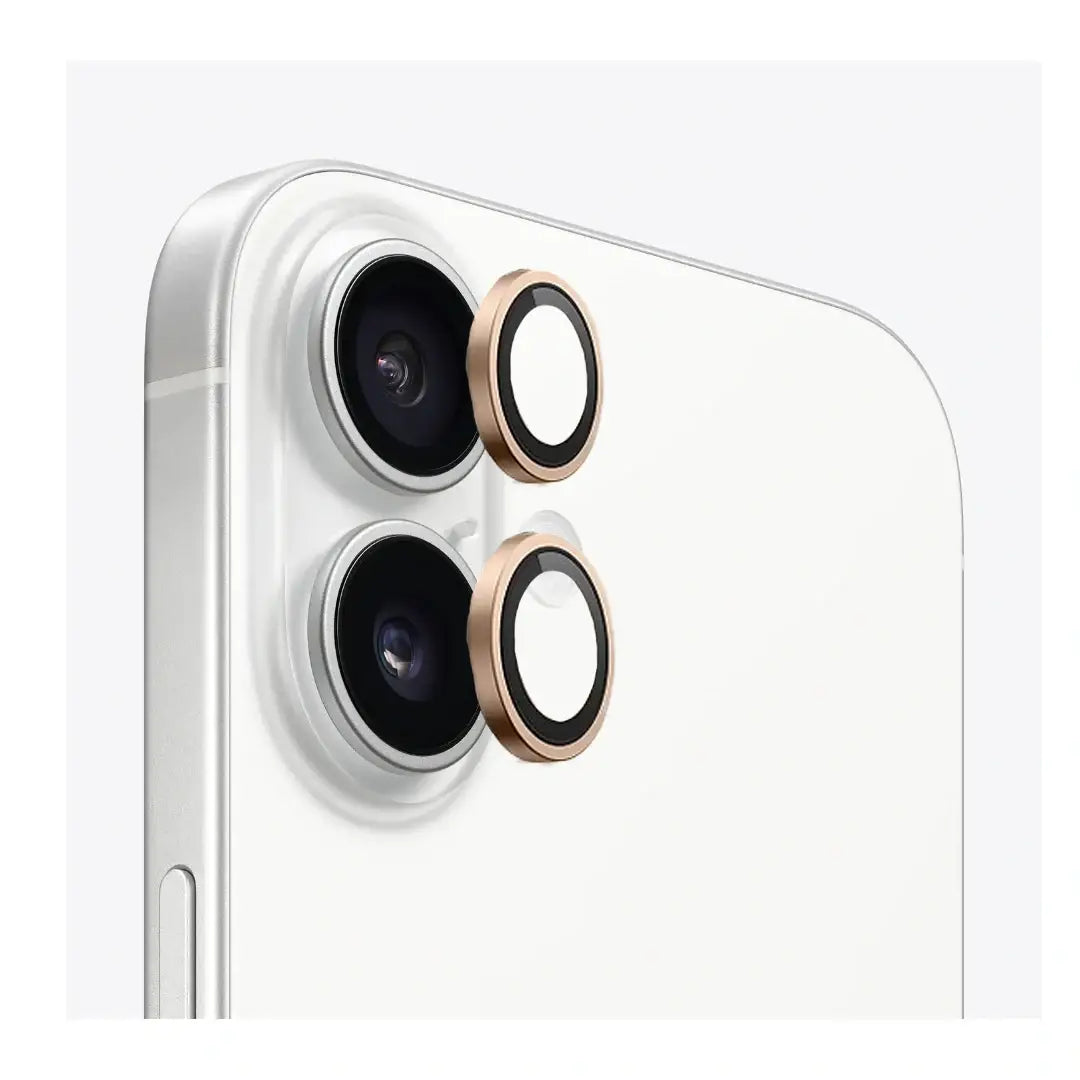 Metallic Camera Lens Protector - Gold iphone 16