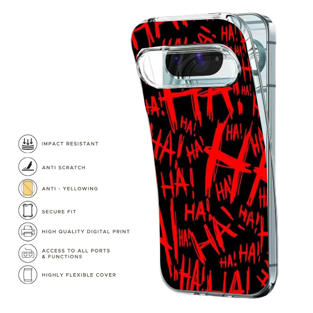 Ha ! - Printed Silicone Case For Google Pixel Infographic