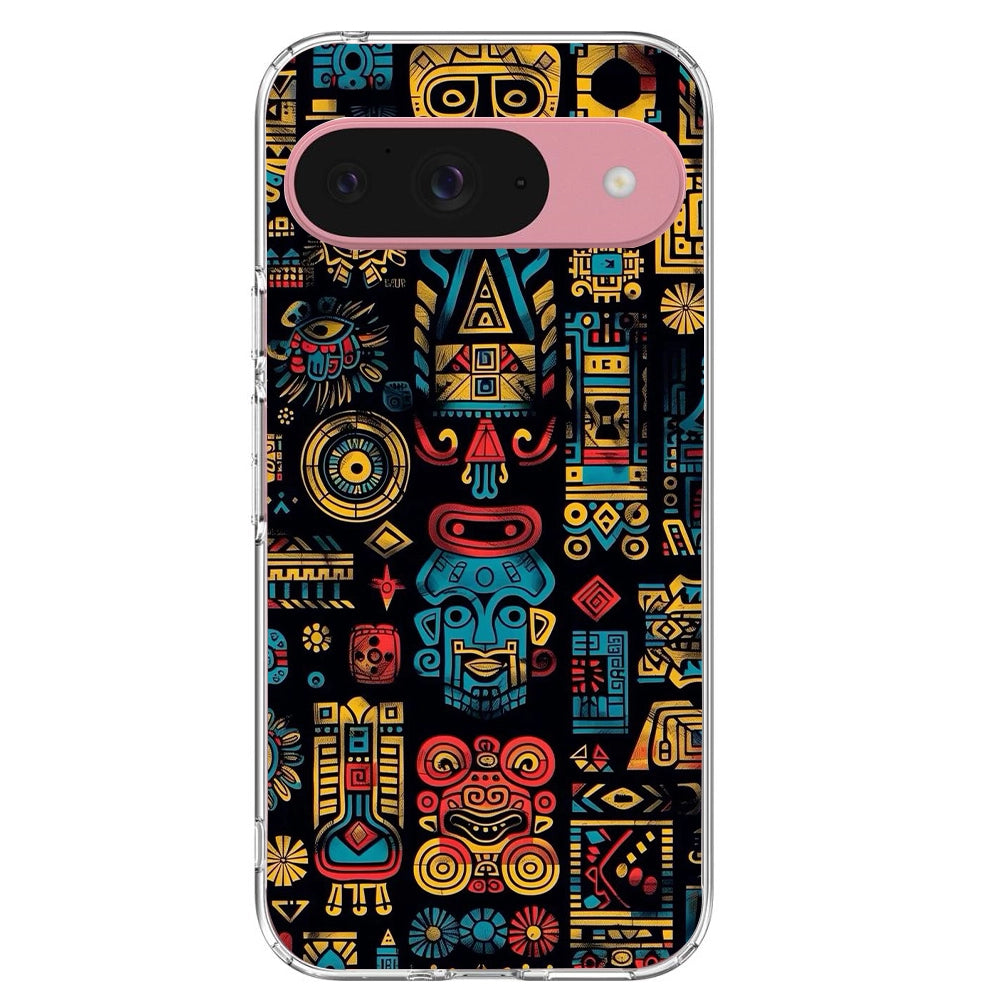 Modern Art - Printed Silicone Case For Google Pixel Infographic