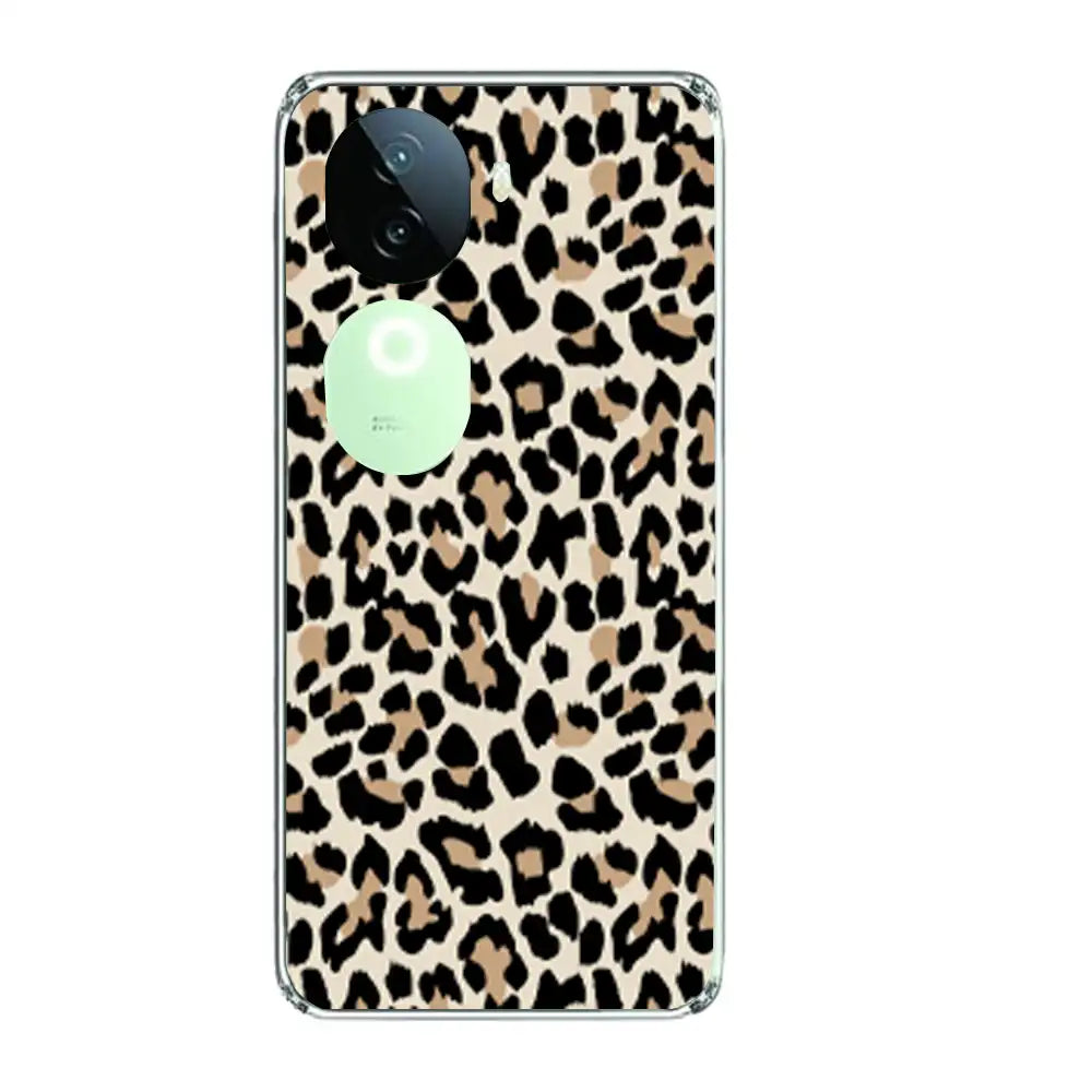 Leopard Print - Printed Silicone Case For IQOO Infographic