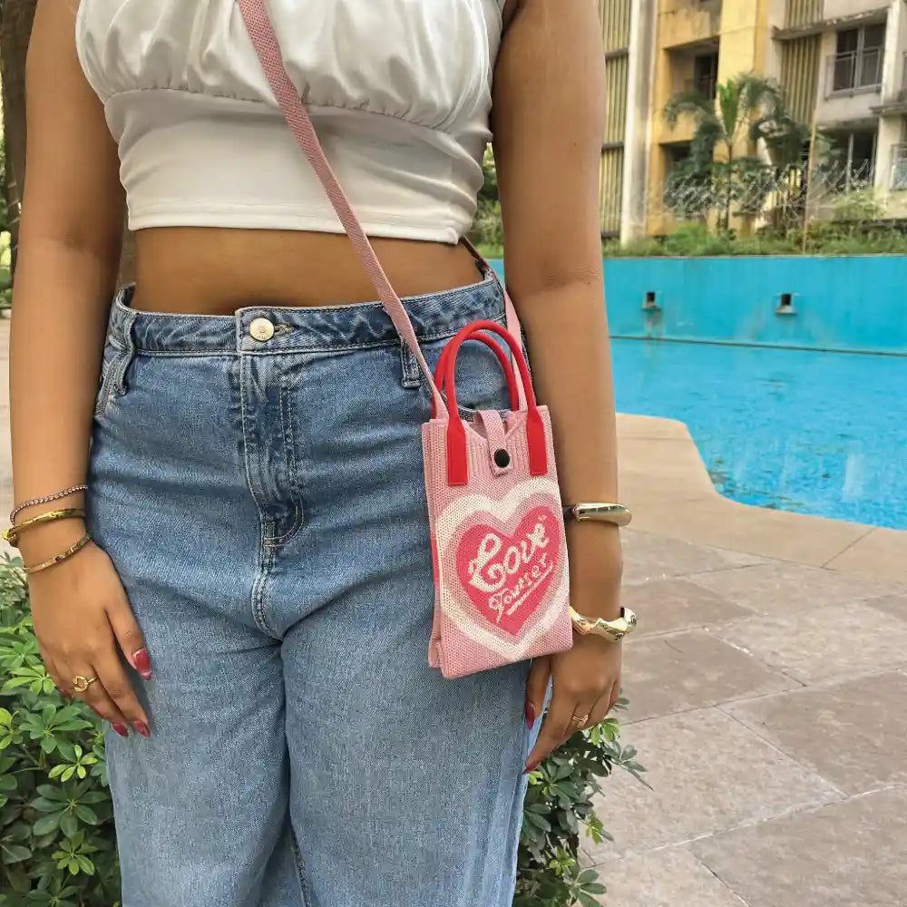 Jute Crossbody Sling Bag for Women Infographic