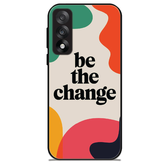 Be The Change - Glossy Metal Silicone Case For OnePlus Models