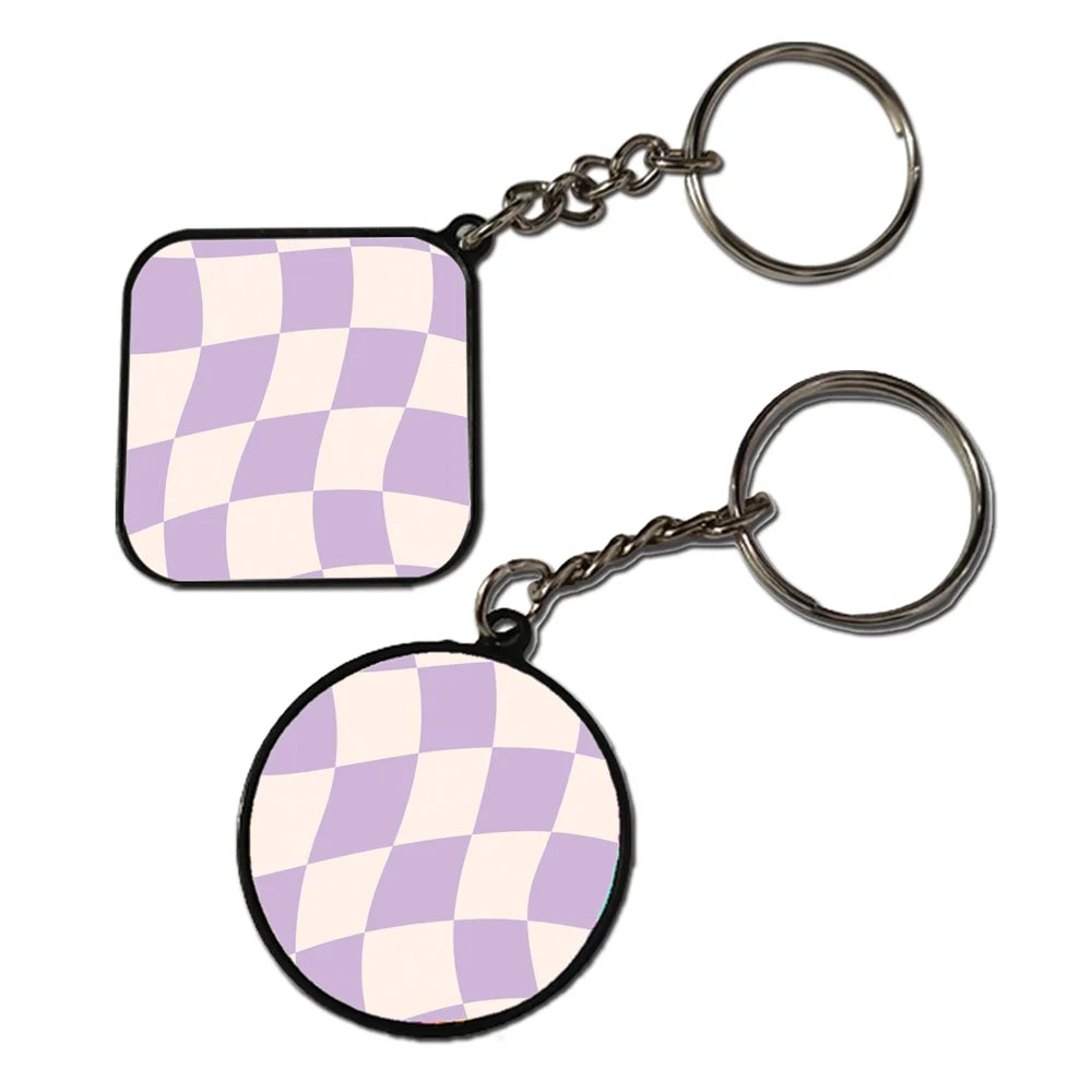 Chess - Keychain With Black Border (Pack Of 2)