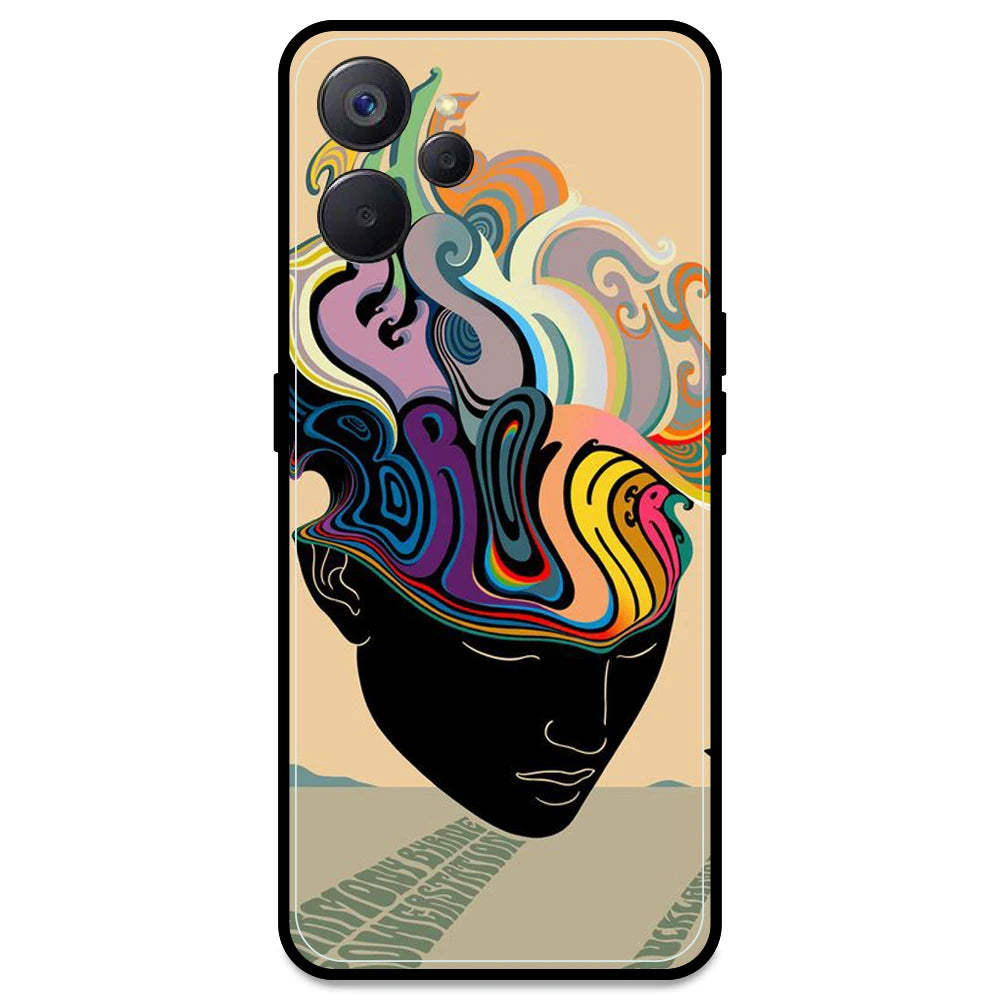 Rainbow Mind - Armor Case For Realme Models Realme 9i 5G