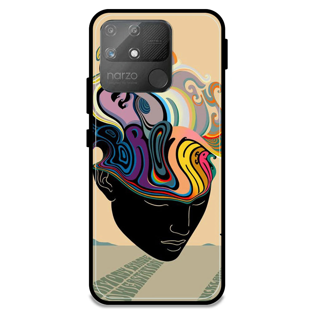 Rainbow Mind - Armor Case For Realme Models Realme Narzo 50A