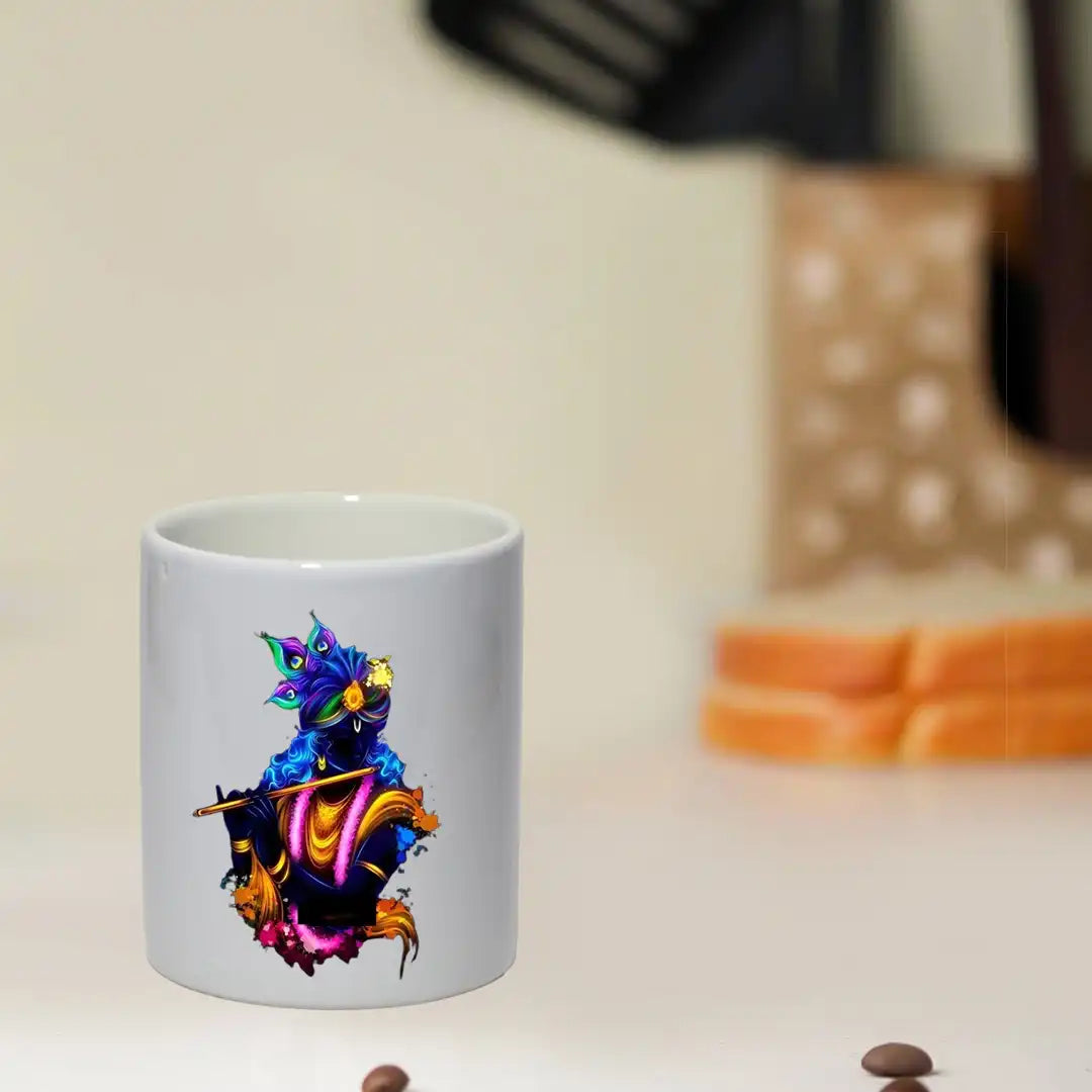 Abstract Krishna - Mug Infographic