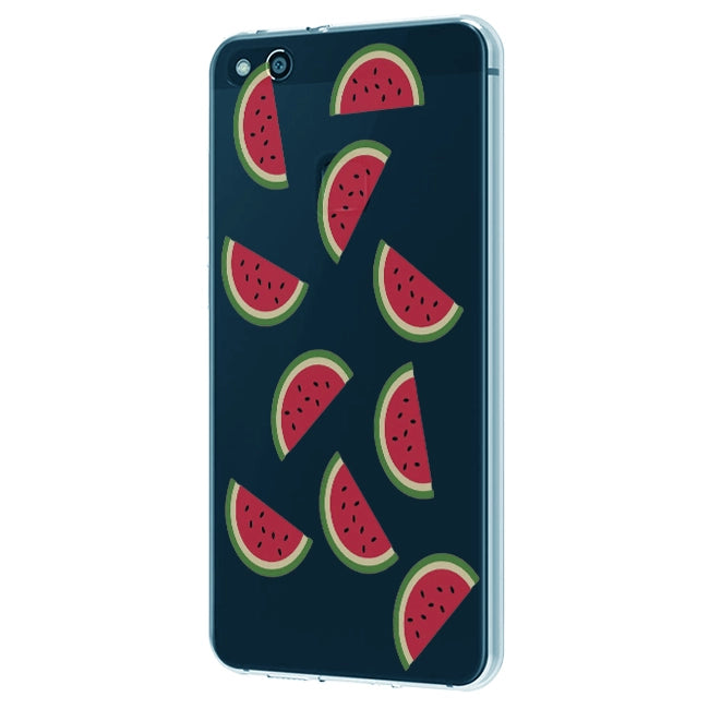 Watermelons - Clear Printed Silicone Case For Poco Models infographic