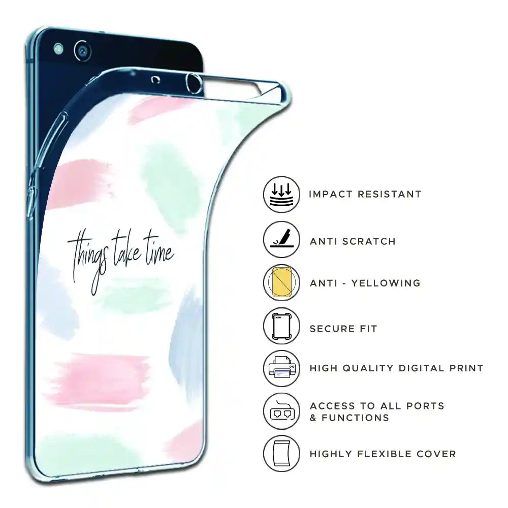 Things Take Time - Printed Silicone Case For Apple iPhone Infographic
