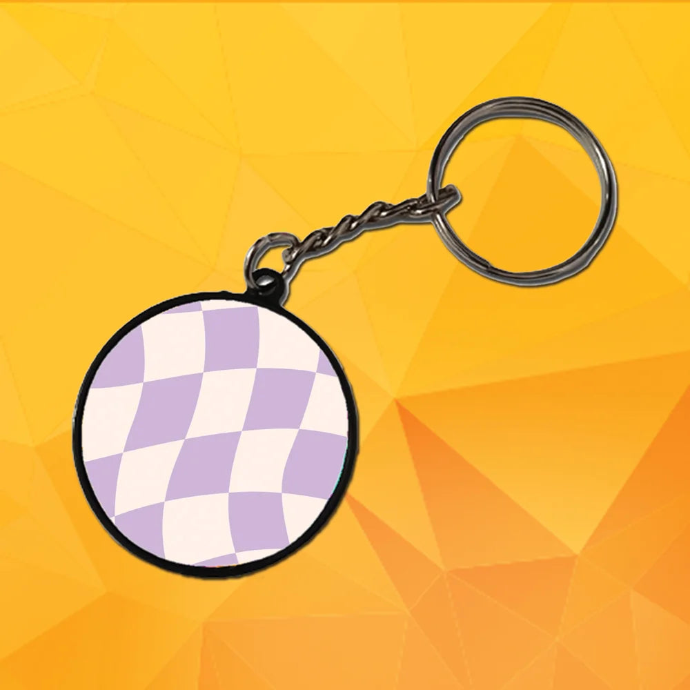 Chess - Keychain With Black Border (Pack Of 2)