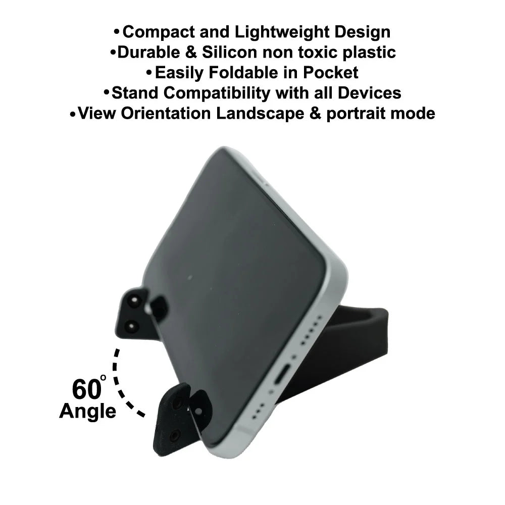 V Universal Mobile Holder Stand Infographic