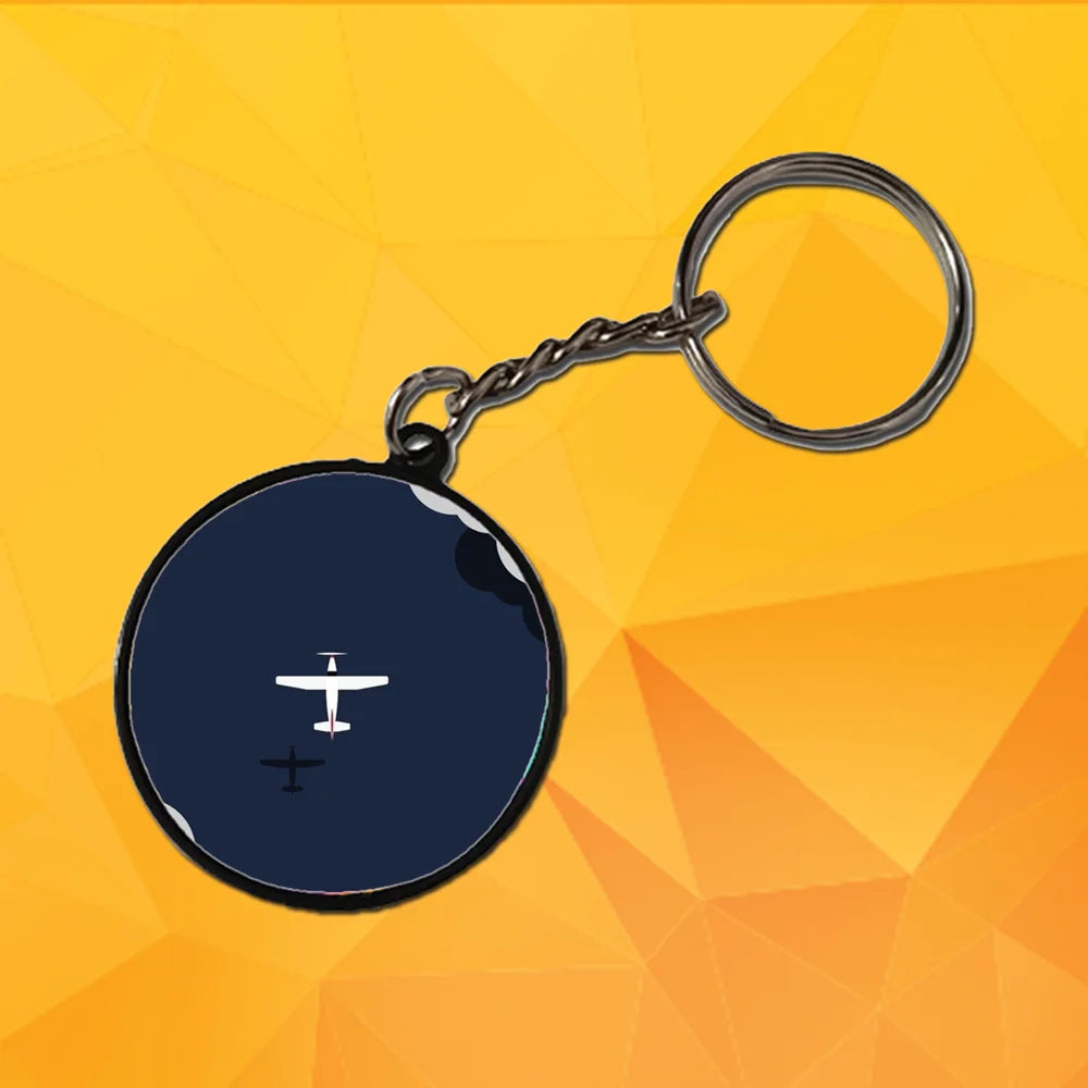 War Plane - Keychain With Black Border (Pack Of 2)