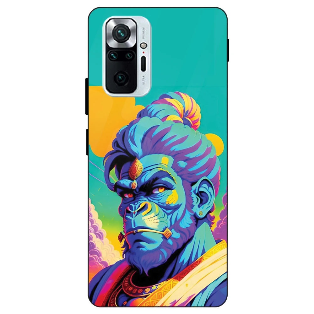 Lord Hanuman - Glass Cases For Redmi Models