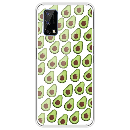 Avocado - Clear Printed Case For Realme Models