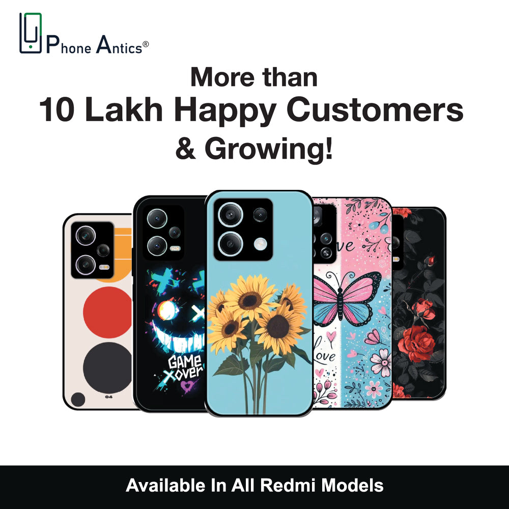 Love Myself - Glossy Metal Silicone Case For Redmi Models