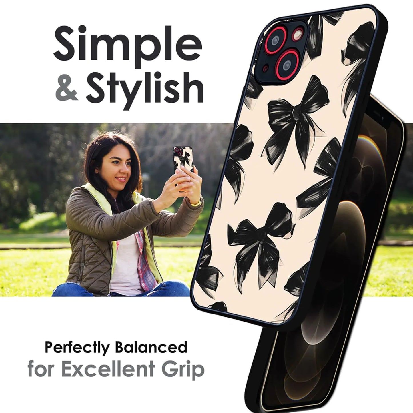 Customize Your Own Glossy Metal Silicone Case For Apple iPhone Models infographic