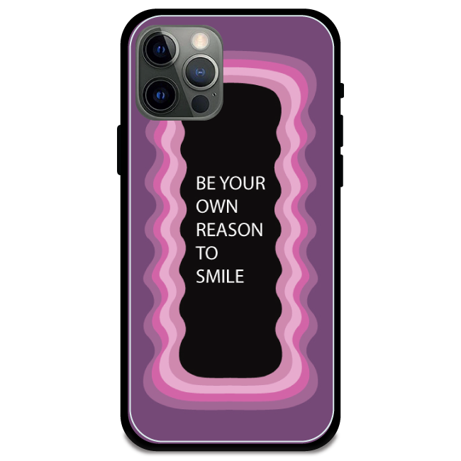 'Be Your Own Reason To Smile' - Armor Case For Apple iPhone Models Iphone 12 Pro Max