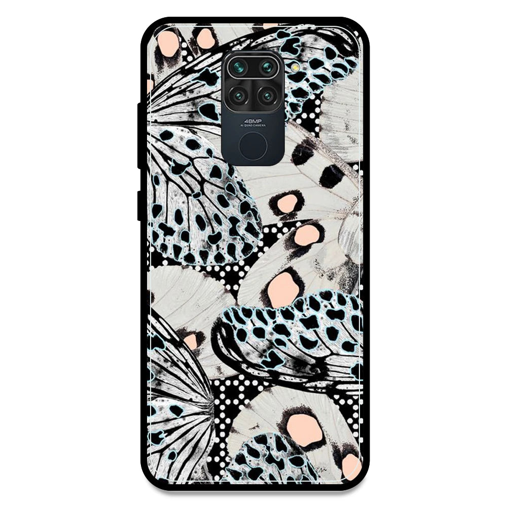 White Butterflies - Armor Case For Redmi Models Redmi Note 9