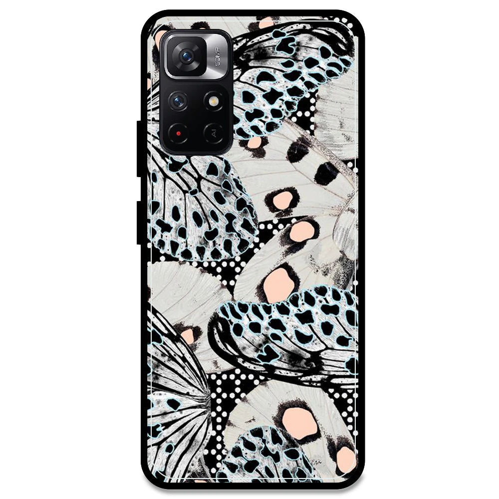 White Butterflies - Armor Case For Redmi Models Redmi Note 11T