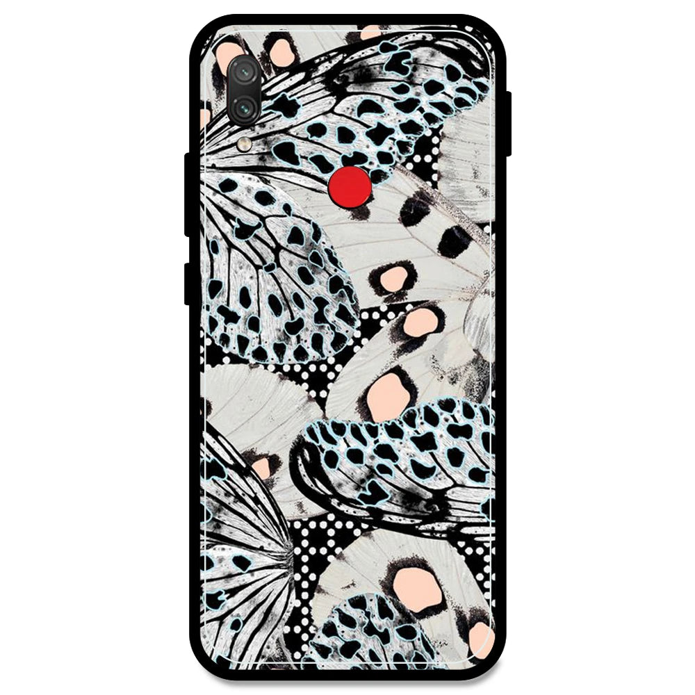 White Butterflies - Armor Case For Redmi Models Redmi Note 7