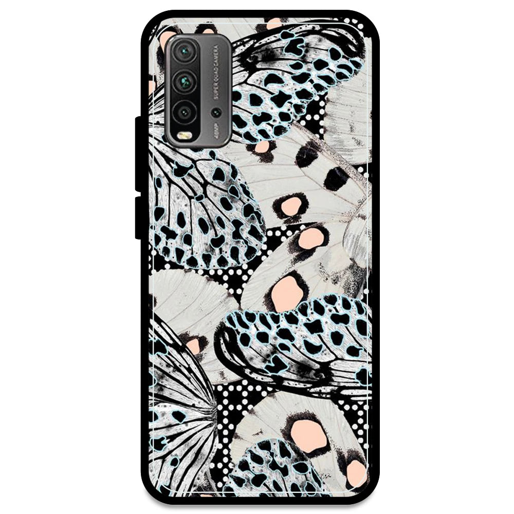 White Butterflies - Armor Case For Redmi Models Redmi Note 9 Power