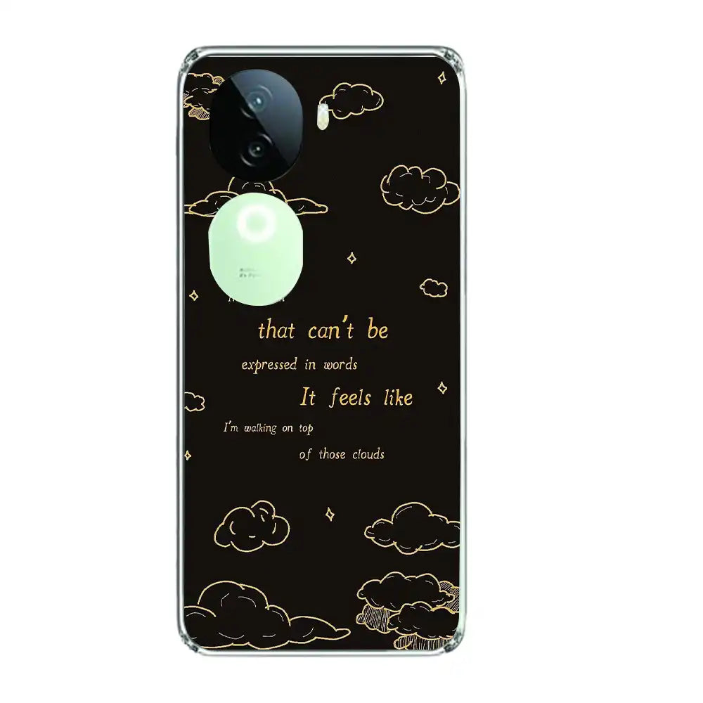 On Top Of Those Clouds - Printed Silicone Case For IQOO Infographic