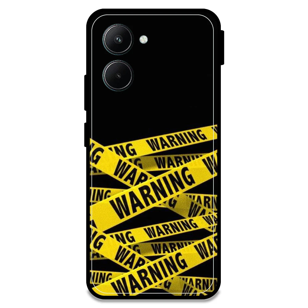 Warning - Armor Case For Realme Models Realme C33