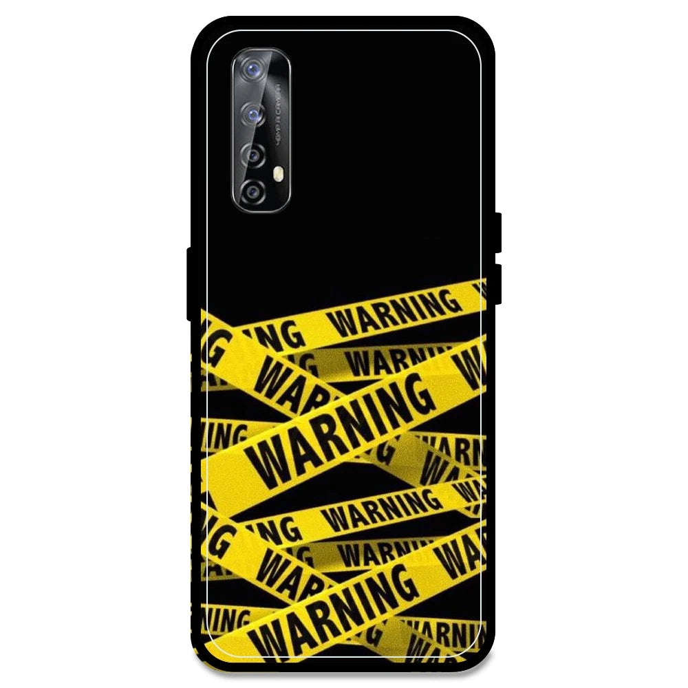 Warning - Armor Case For Realme Models Realme Narzo 20 Pro