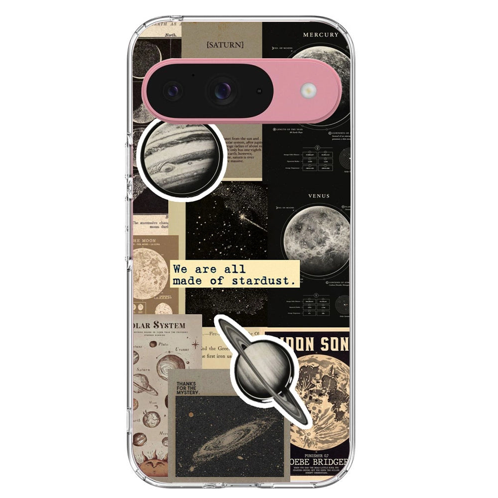 Planets - Printed Silicone Case For Google Pixel Infographic