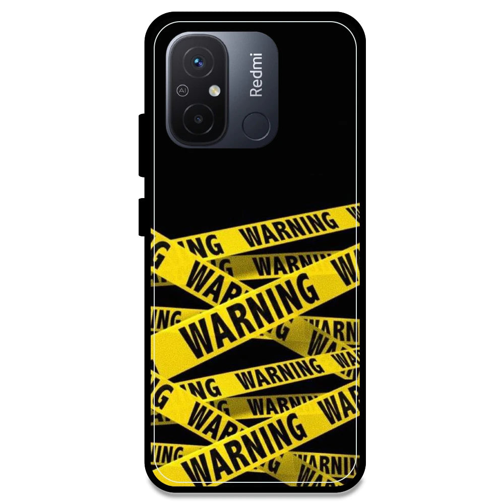 Warning - Armor Case For Redmi Models Redmi 12C