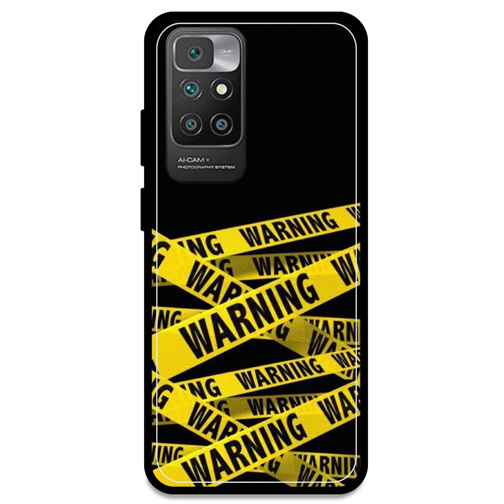 Warning - Armor Case For Redmi Models Redmi Note 10 Prime