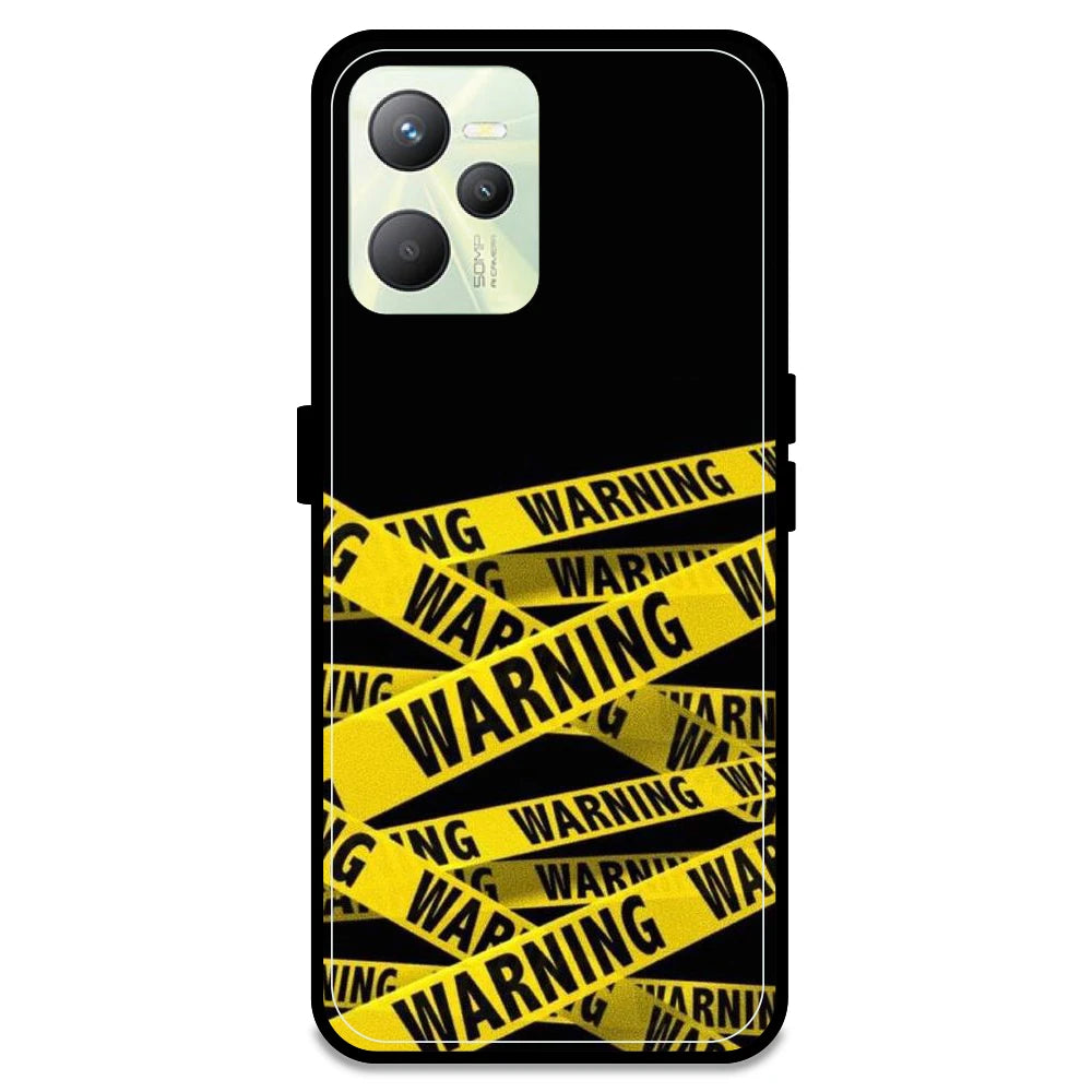 Warning - Armor Case For Realme Models Realme C35