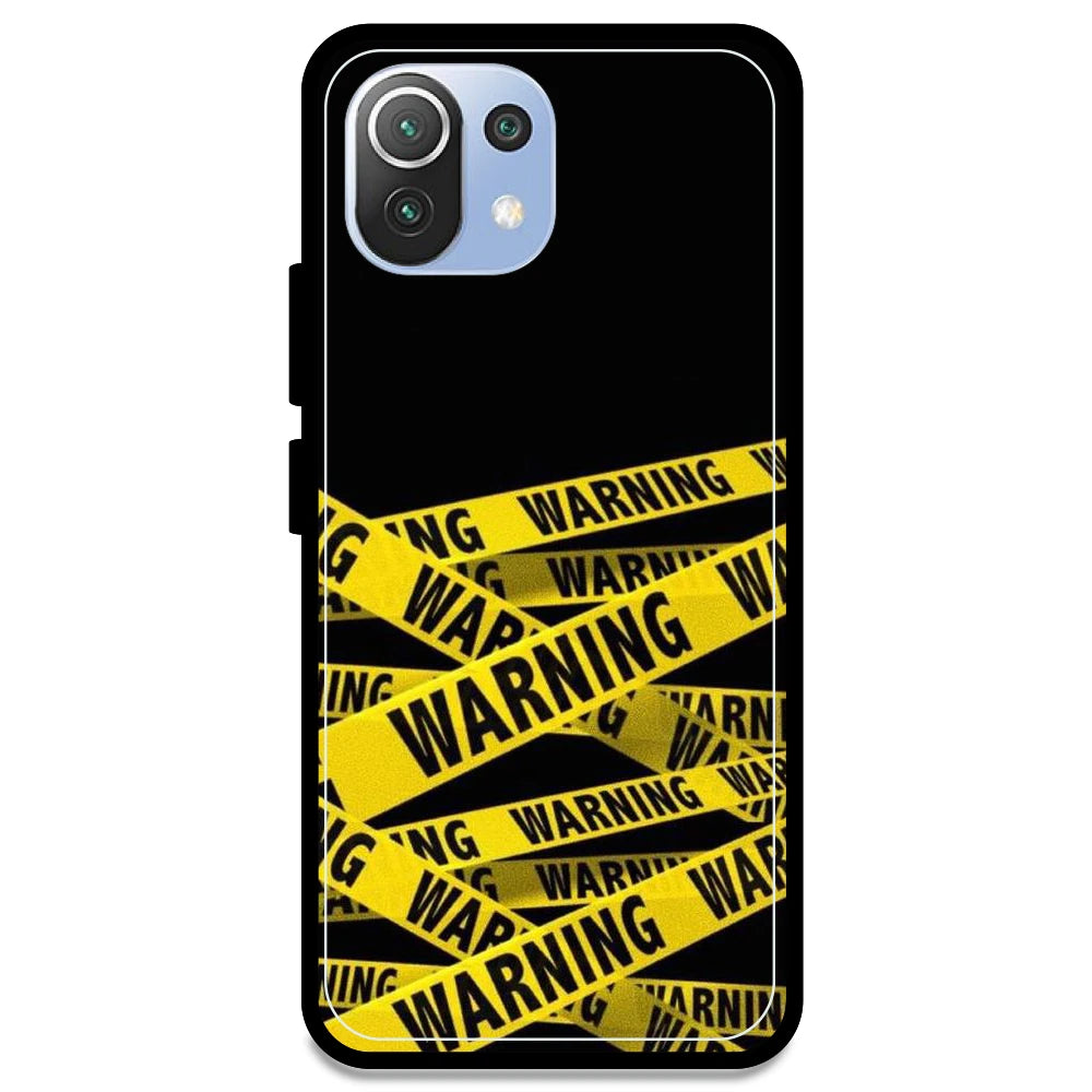 Warning - Armor Case For Redmi Models Redmi Note 11 Lite