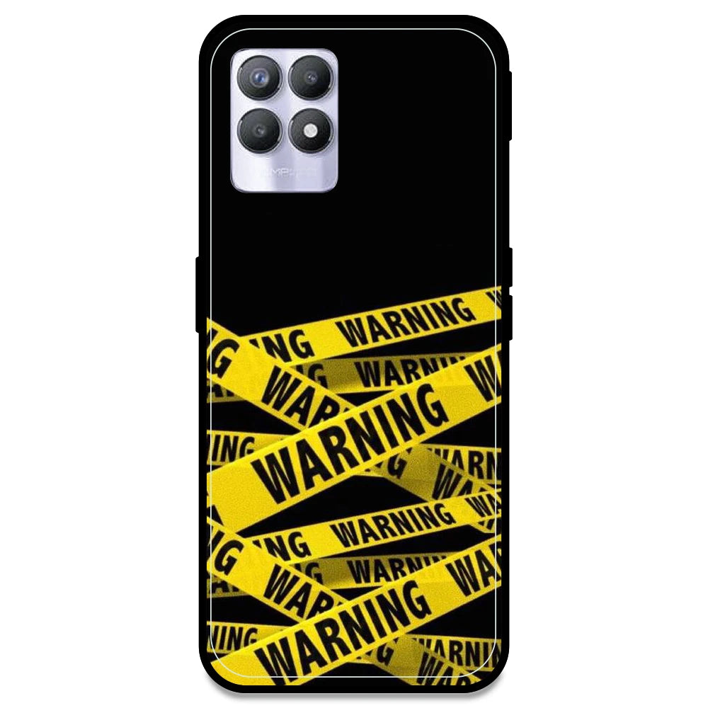 Warning - Armor Case For Realme Models Realme 8i