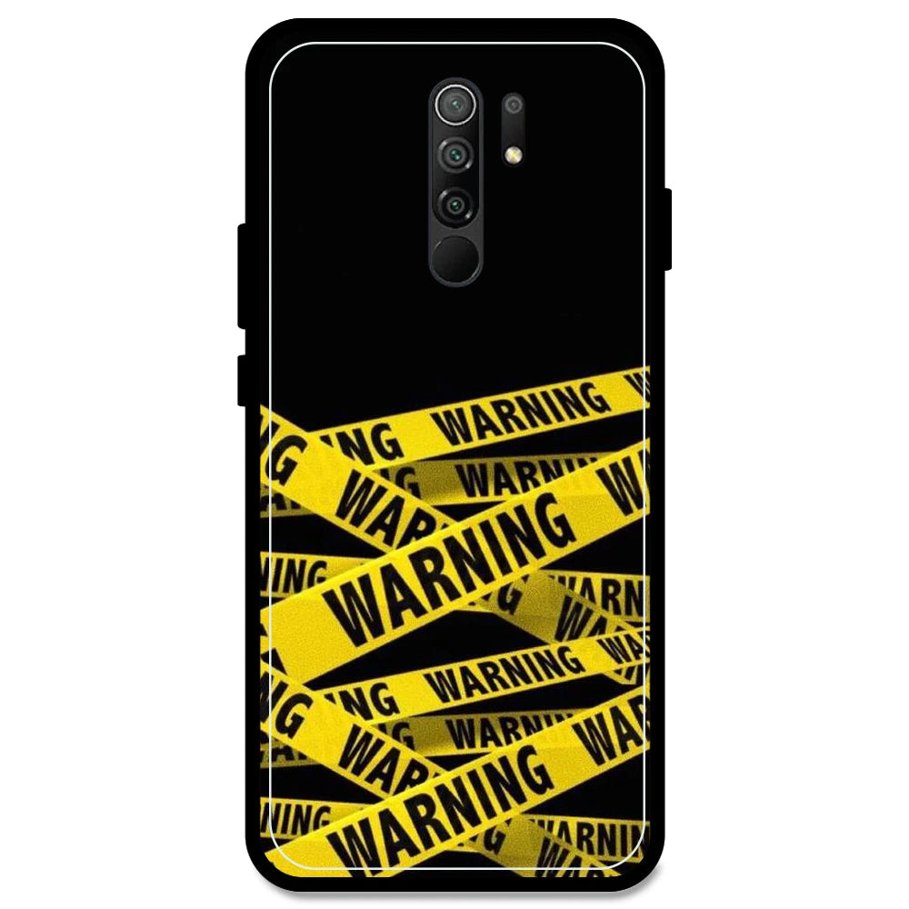 Warning - Armor Case For Redmi Models Redmi Note 9 Prime