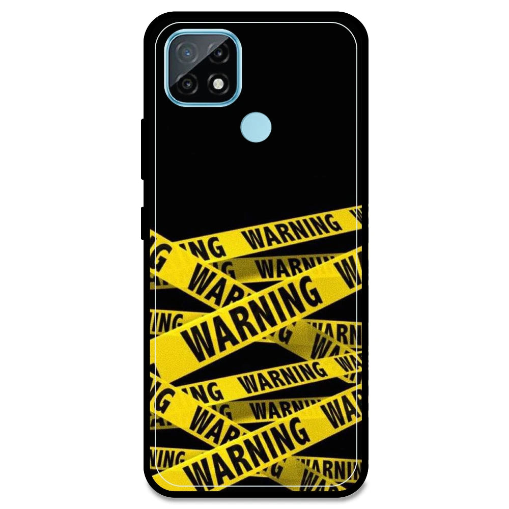 Warning - Armor Case For Realme Models Realme C21 (2021)