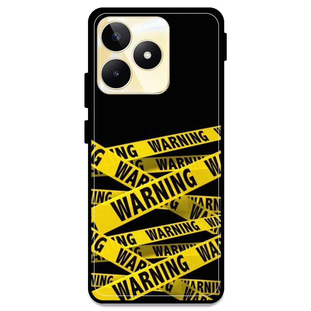 Warning - Armor Case For Realme Models Realme Narzo N53